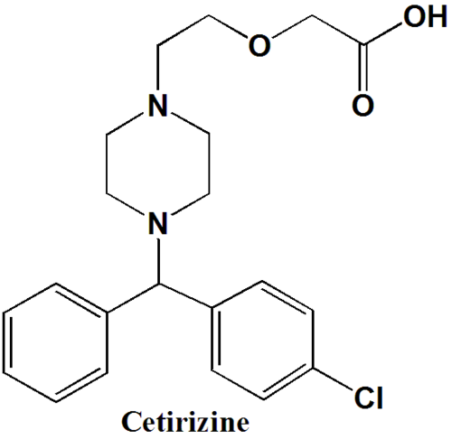 Cetirizine di HCl